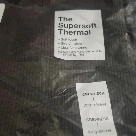 🍂Men's Sonoma Goods For Life® Thermal Crewneck Tee. *NEW In Packaging* - Picture 2 of 2